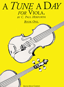 TUNE A DAY #1 VIOLA cover